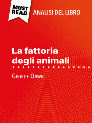 cover image of La fattoria degli animali di George Orwell (Analisi del libro)